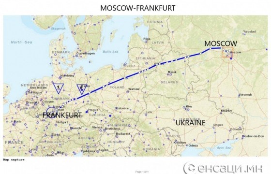 МИАТ Европ чиглэлийн нислэлийн маршрутаа өөрчилжээ